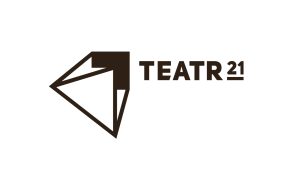 Logotyp Fundacji Teatr 21. 