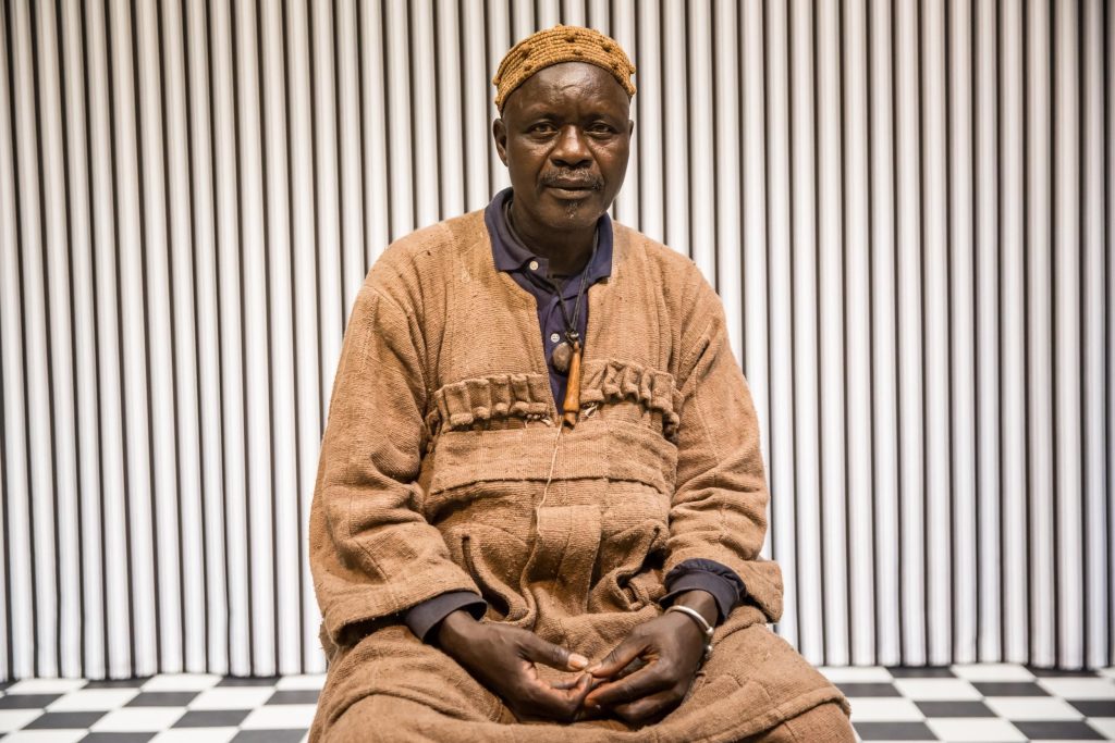 Portret Yaya Coulibaly.